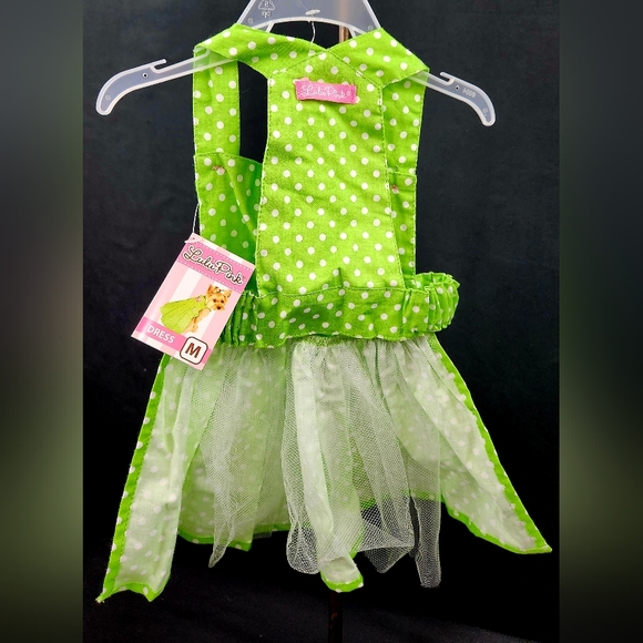 NWT LULU PINK SIZE S DOG DRESS - Picture 2 of 3